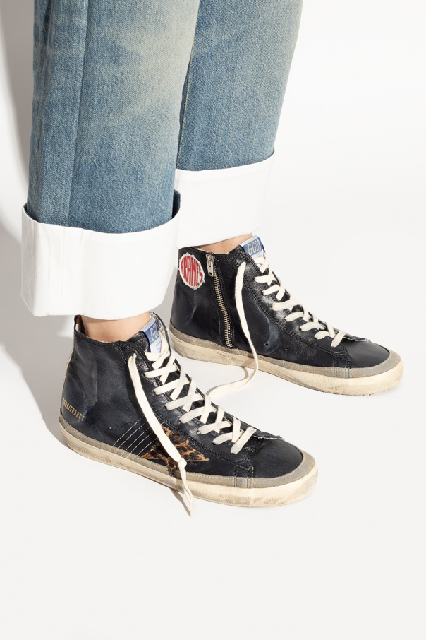 Golden goose francy clearance high top sneakers